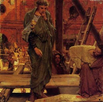 Sir Lawrence Alma-Tadema : Architecture in Ancient Rome